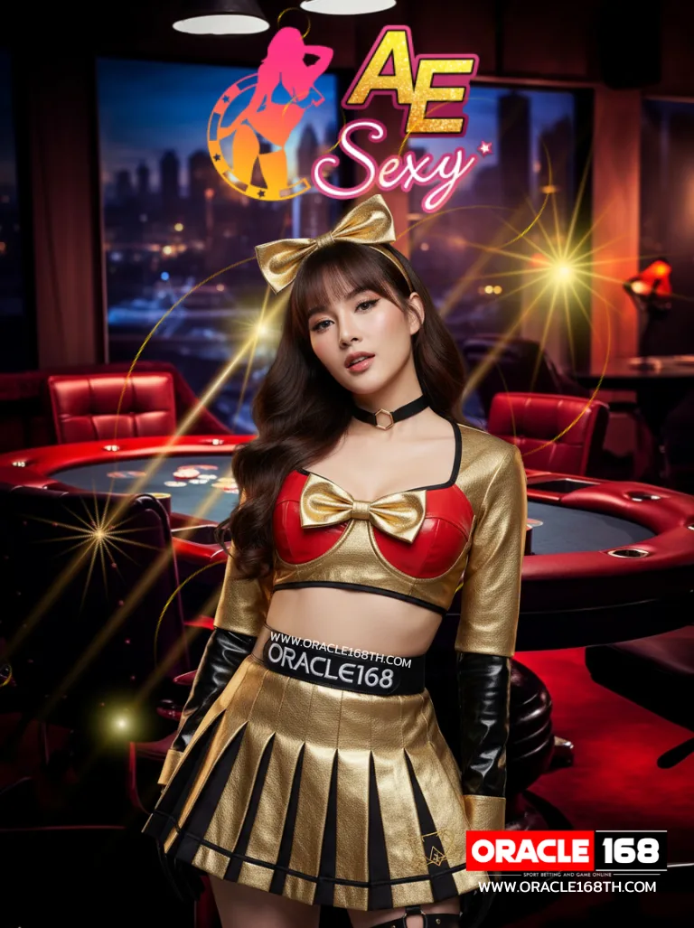 AE Sexy คาสิโนสด ORACLE168 เว็บตรง ระบบออโต้ ถ่ายทอดสดจากต่างประเทศ